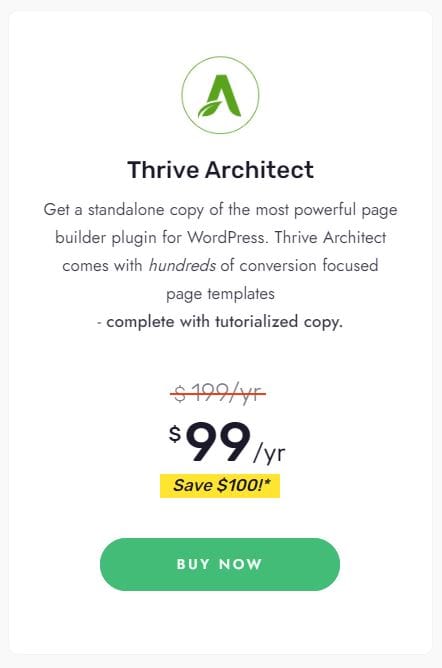 blog-lydiacalero-disenowebemprendedoras-mejores-page-builders-thrive-architect-precio